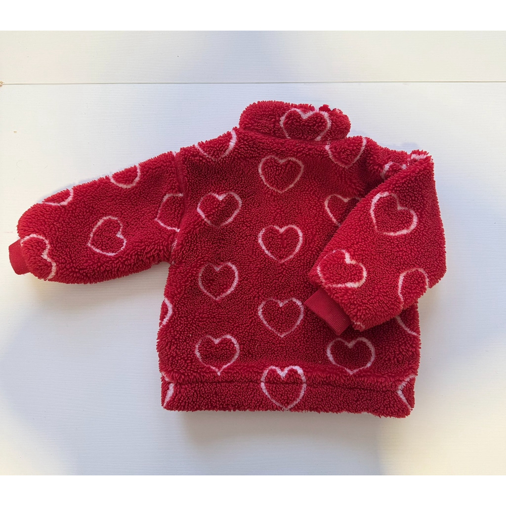 Zara Baby Shearling Heart Jacket Pre-Owned - Picture 8 of 8